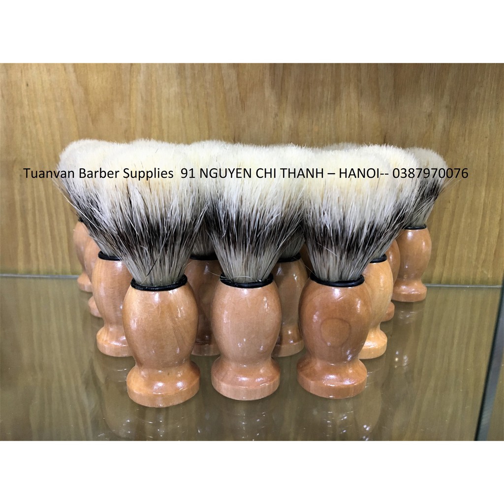 Bộ đánh bọt cạo râu kem cạo râu barber shop