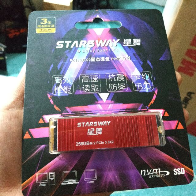 Ổ cứng SSD Starsway M2 240GB/256GB Bảo hành 3 năm 1 đổi 1