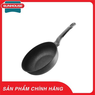 Chảo siêu bền đá sâu sunhouse sbds26 - đường kính 26cm