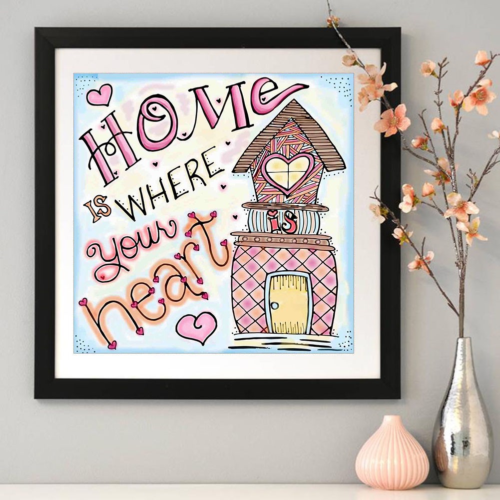 Bộ Tranh Đính Đá 5d Tự Làm Hình Đôi Môi Độc Đáo