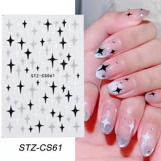 Hình dán trang trí móng tay nghệ thuật DIY