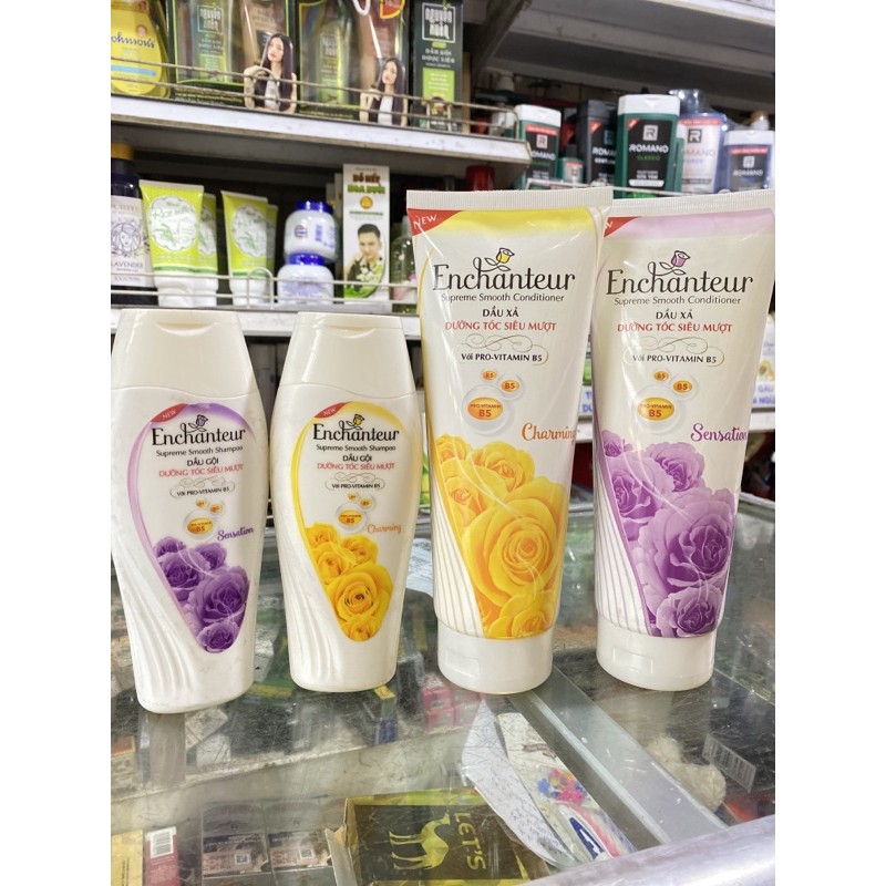Dầu Gội/ Xả Enchanteur Dưỡng Tóc Siêu Mượt