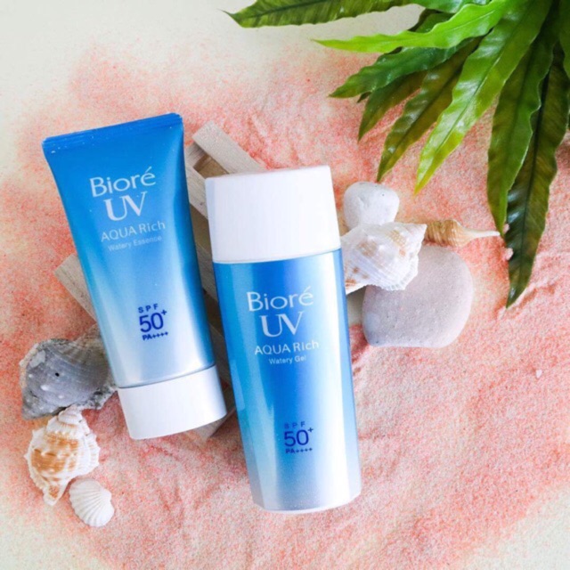 ️Kem chống nắng Bioré Aqua Rich Watery Gel/Essence SPF 50+ PA++++