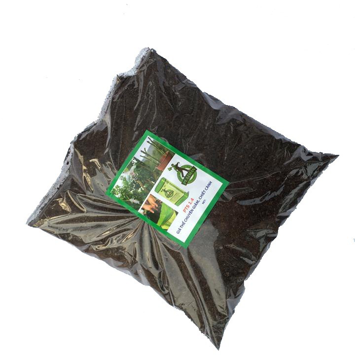 Đất hữu cơ PEATMAN PTS 1.4 chuyên dùng giâm, chiết cành túi 1kg