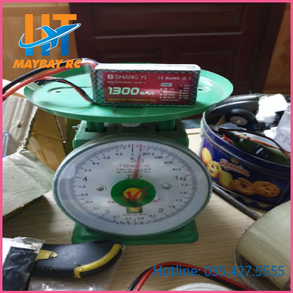 Pin Lipo ShangYi 3S, 4S, 1300mAh 35C. XT60.