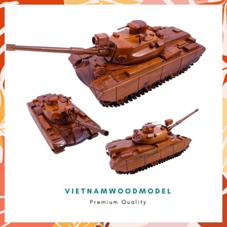 Xe tăng mô hình, mô hình xe tăng m48 patton tank handmade 100% từ gỗ tự nhiên – mô hình xe 102