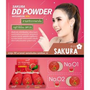 Phấn phủ Puff Powder Pressed Powder siêu mịn , kiềm dầu tốt nhập khẩu thái lan