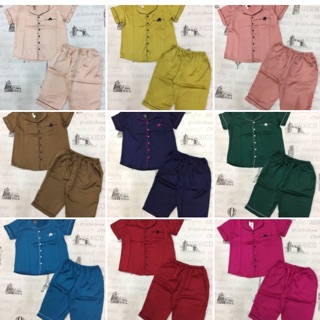 Bộ pịama satin quần lững