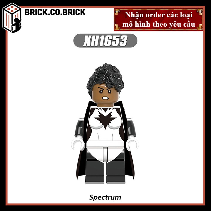 Đồ chơi Non Lego Super Hero- Siêu anh hùng MCU Comic mô hình nhân vật Vision, Quicksilver, Spectrum, Speed, Wiccan X0306