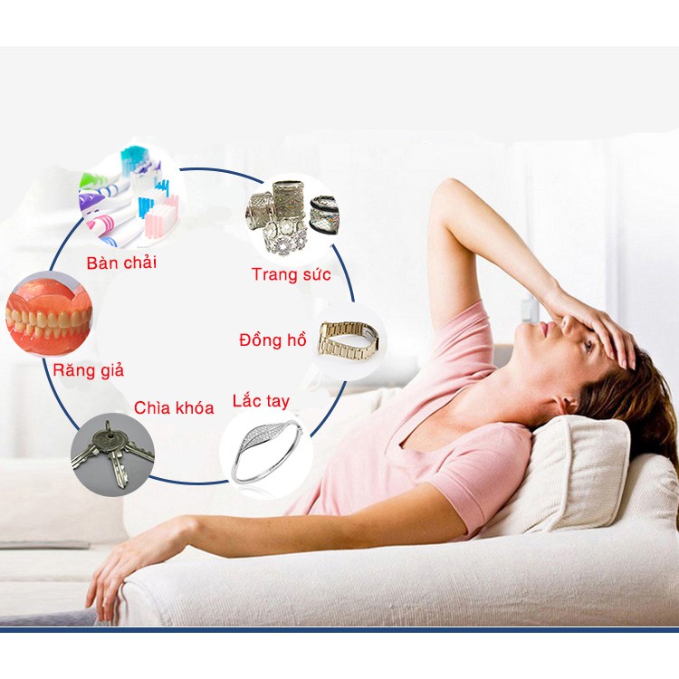 Máy Rửa Sóng Siêu Âm , Bể Tẩy Rửa Bằng Sóng Siêu Âm DERUI - MS07 Dung Tích 0.7 Lít