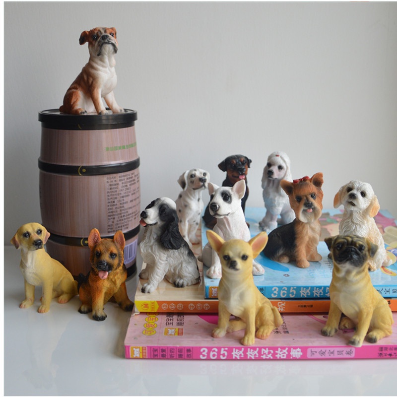 Mô hình các giống chó cảnh chất liệu nhựa đẹp