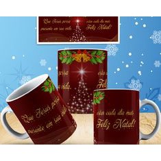Cốc sứ uống trà cà phê  in hình giáng sinh đẹp mắt - Quà tặng Noel  ( mẫu AD)