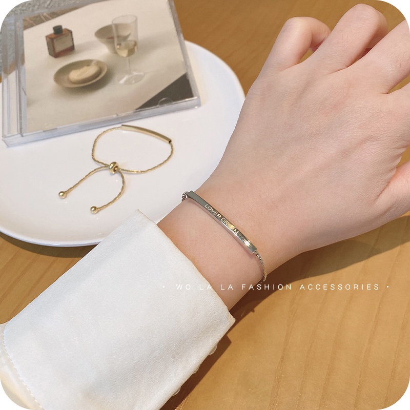 Vòng đeo tay thời trang Hàn Quốc thanh lịch cho nữ