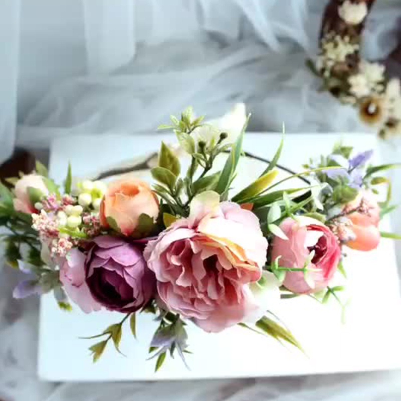 Cài Tóc Hình Hoa Nhiều Màu Sắc Thời Trang Dành Cho Nữ