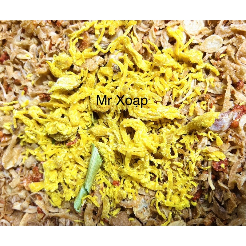 Bánh tráng phơi sương muối tôm hành phi, muối tôm hành bò, muối tôm hành gà. Mr Xoạp!