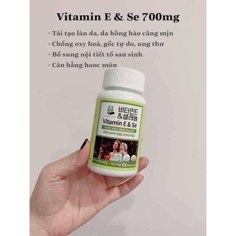 Vitamin E &amp; Selenium 700mg