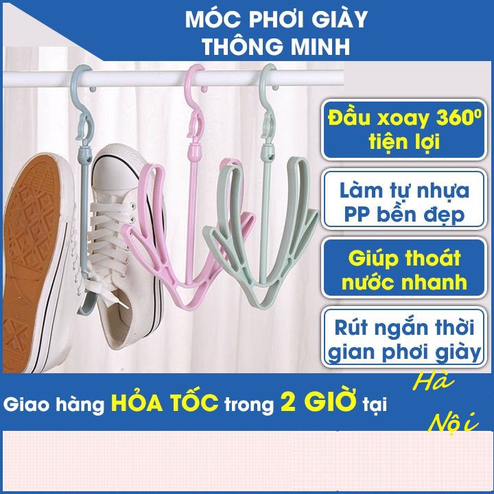 Móc Treo Giày Móc Treo Đồ - Móc Treo Phơi Giày Thông Minh