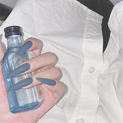 Bộ 24 móng tay giả ngắn/dài thời trang