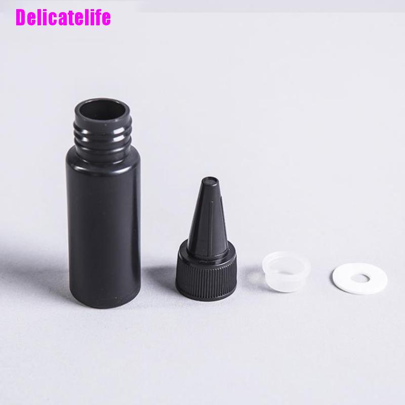 Set 5 chai rỗng 30ml bằng nhựa resin đựng dung dịch tiện dụng