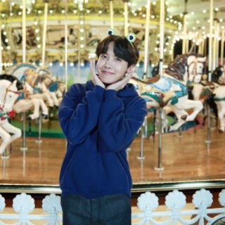 Cài tóc mắt ếch BTS Run ep 51