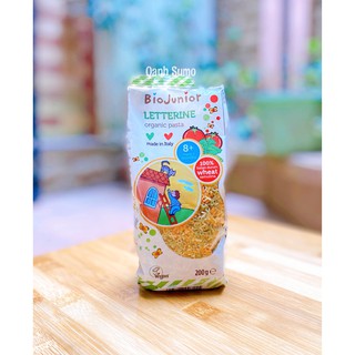 Nui hữu cơ Junior Ý 200gr cho bé 8 tháng (date 2027)