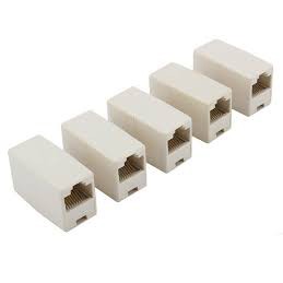 Đầu Nối Dây Mạng 1 ra 1 RJ45 ( túi 5 Cái )