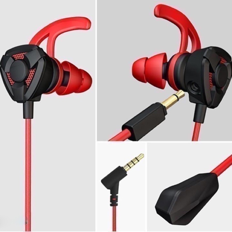 Tai Nghe Gaming G60 Có Dây 3.5mm Kèm Mic Loại Bỏ Tiếng Ồn Có Thể Tháo Rời Chuyên Dụng Cho Chơi Game