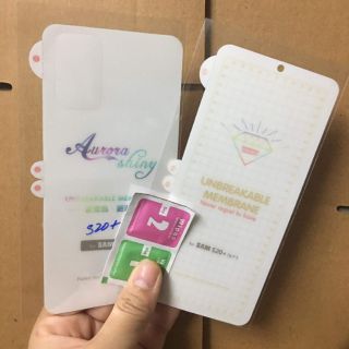 Bộ dán PPF 2 mặt Galaxy S20/ S20 Plus/ S20 ultra Full màn hình,  bảo vệ lưng máy siêu tốt