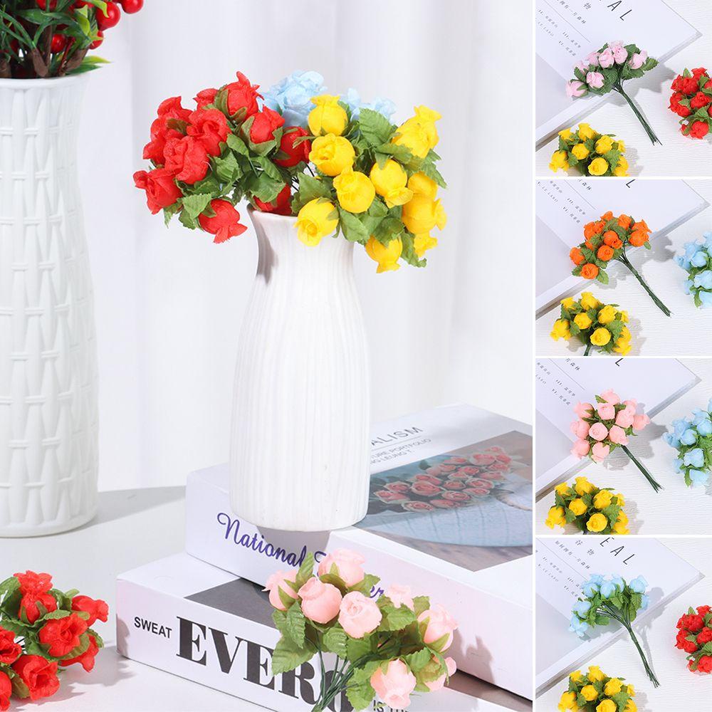 KUNHEV Bó Hoa Hồng Giả Trang Trí Tiệc Cưới