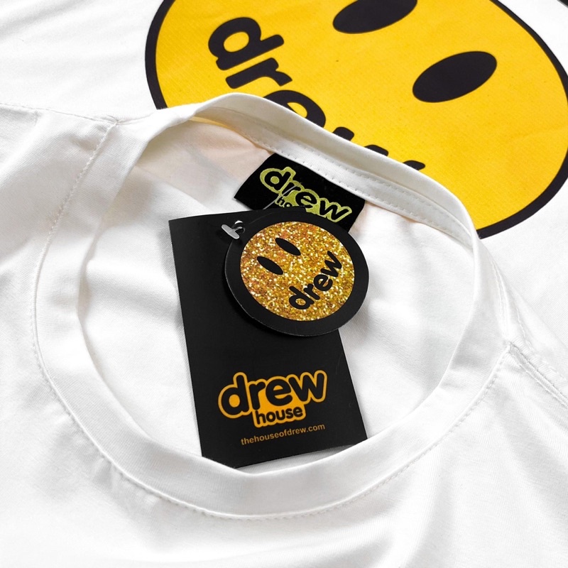 Áo thun tay lỡ Drew Mặt Cười MSW Town, áo phông cotton nam nữ unisex | BigBuy360 - bigbuy360.vn