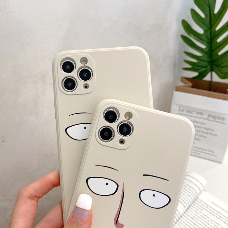 Ốp Lưng Hình One Punch Man Cho Iphone 11pro 11 Pro Max 7 8plus X Xr Xs Max Se2 12 Pro Max 12 Mini