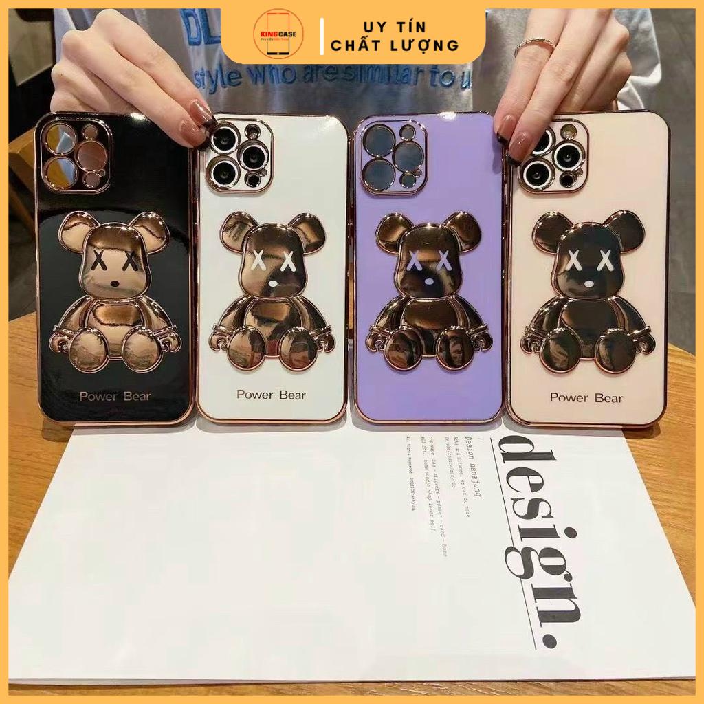 Ốp lưng điện thoại Iphone hình gấu Bearbrick 3D cho IP 11/ 11Pro/ 11Promax/ 12/ 12Pro/ 12 Promax/ 13/ 13Pro/ 13Promax | BigBuy360 - bigbuy360.vn