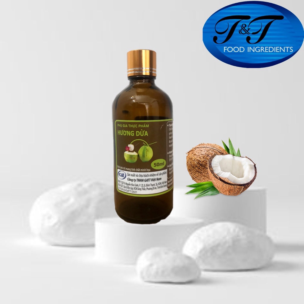 Hương Dừa cho bánh, kẹo kem thơm ngon - Coconut Flavor