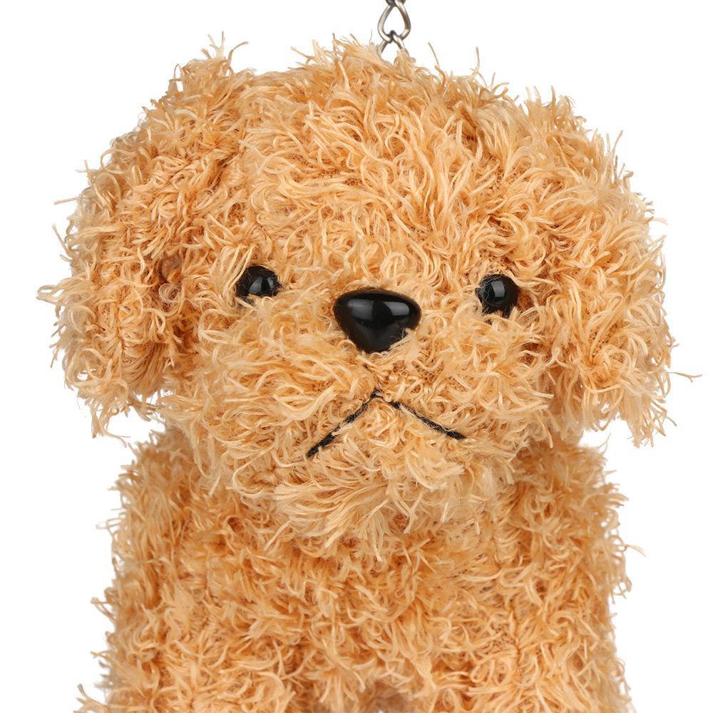 Móc Khóa Hình Chó Poodle Nhồi Bông Dễ Thương