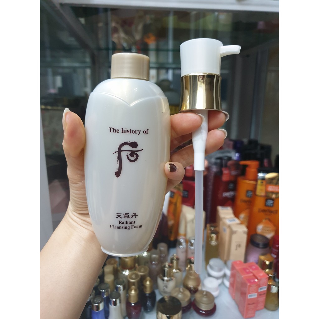 Sữa rửa mặt tái sinh da Whoo (Whoo Radiant Cleansing Foam) 200ml