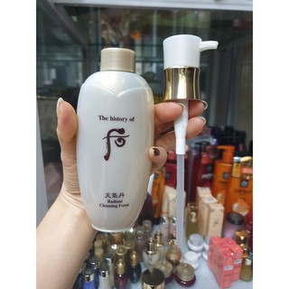 Sữa rửa mặt tái sinh da Whoo (Whoo Radiant Cleansing Foam) 200ml