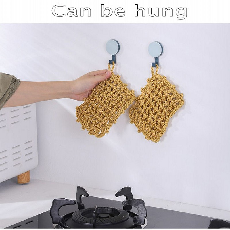 Khăn Lưới Hai Lớp Chống Dính Chống Dầu Dùng Để Rửa Chén Dĩa/Dĩa Nhà Bếp