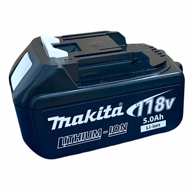 Pin 118V Makitta dung lượng 5Ah, pin 10 cell, chân pin phổ thông