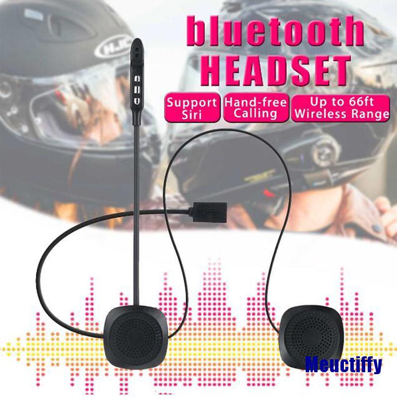 Tai Nghe Bluetooth 5.0 Không Dây Gắn Mũ Bảo Hiểm Có Thể Sạc Được