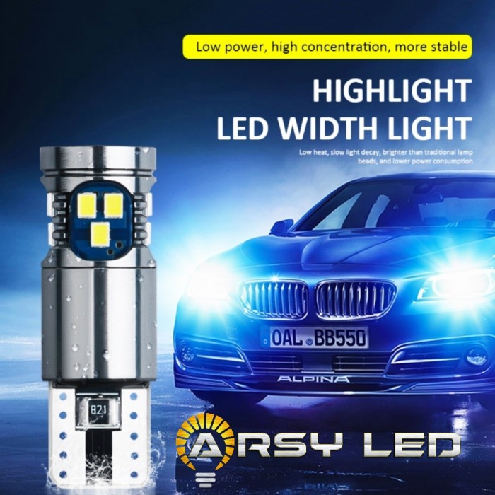 ⭐ Có thể COD ⭐ Đèn LED T10 18 Điểm Chuyên Dụng Cho Xe Mô Tô/Xe Hơi