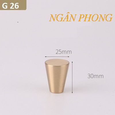 TAY NẮM TỦ ĐỒNG G26