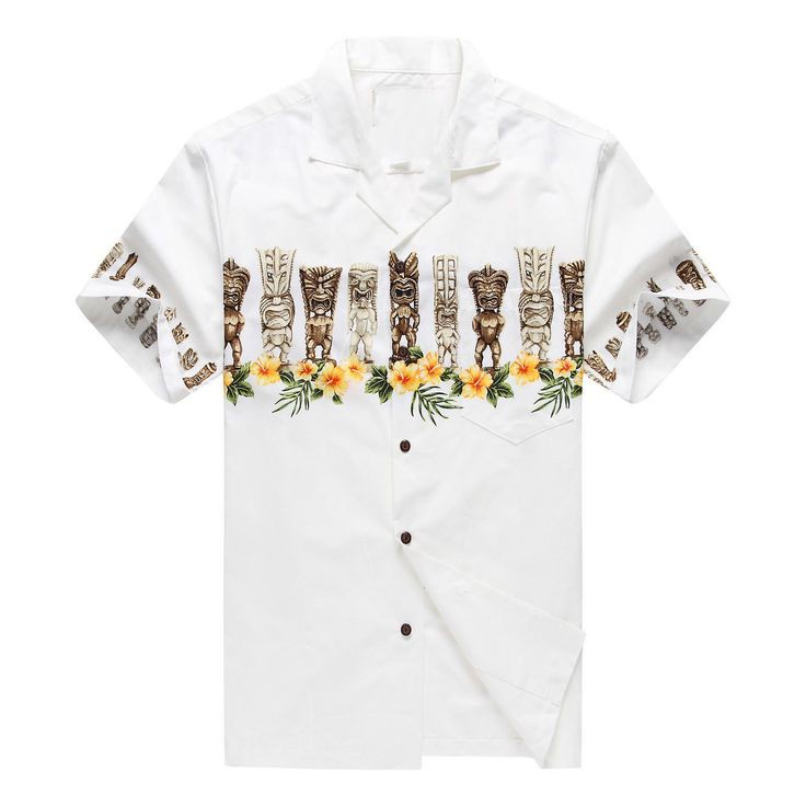 ÁO SƠ MI NAM TAY NGẮN HOẠ TIẾT HOA LÁ HAWAII CỔ VEST - PHÙ HỢP ĐI DU LỊCH BIỂN