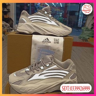 [Hot Trend] Giày thể thao YZ 700 trắng phản quang 1.1 - Yabistore