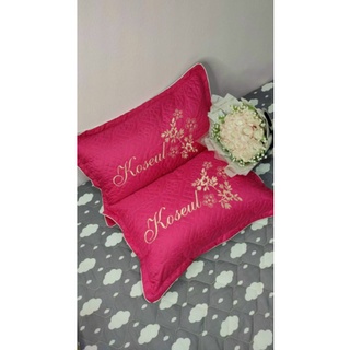 vỏ gối satin cotton poly