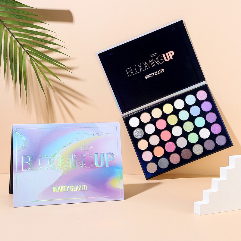 Bảng phấn mắt Beauty Glazed Blooming Up Eye shadow BG77 35 màu