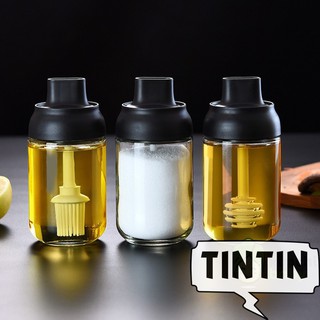 Hũ Lọ Đựng Gia Vị Kèm Muỗng Thìa Cao Cấp TINTIN LGV01