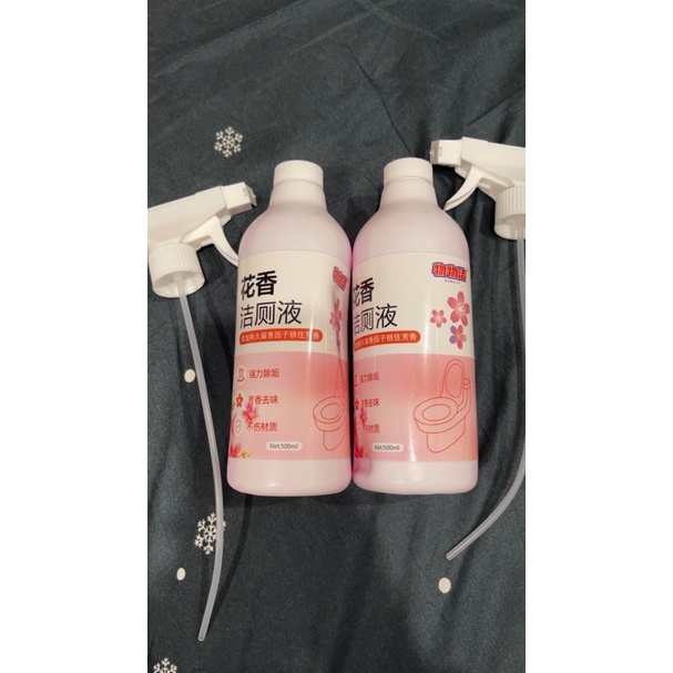 Chai xịt tẩy rửa nhà vệ sinh hoa anh đào siêu sạch, không độc hại 500ml