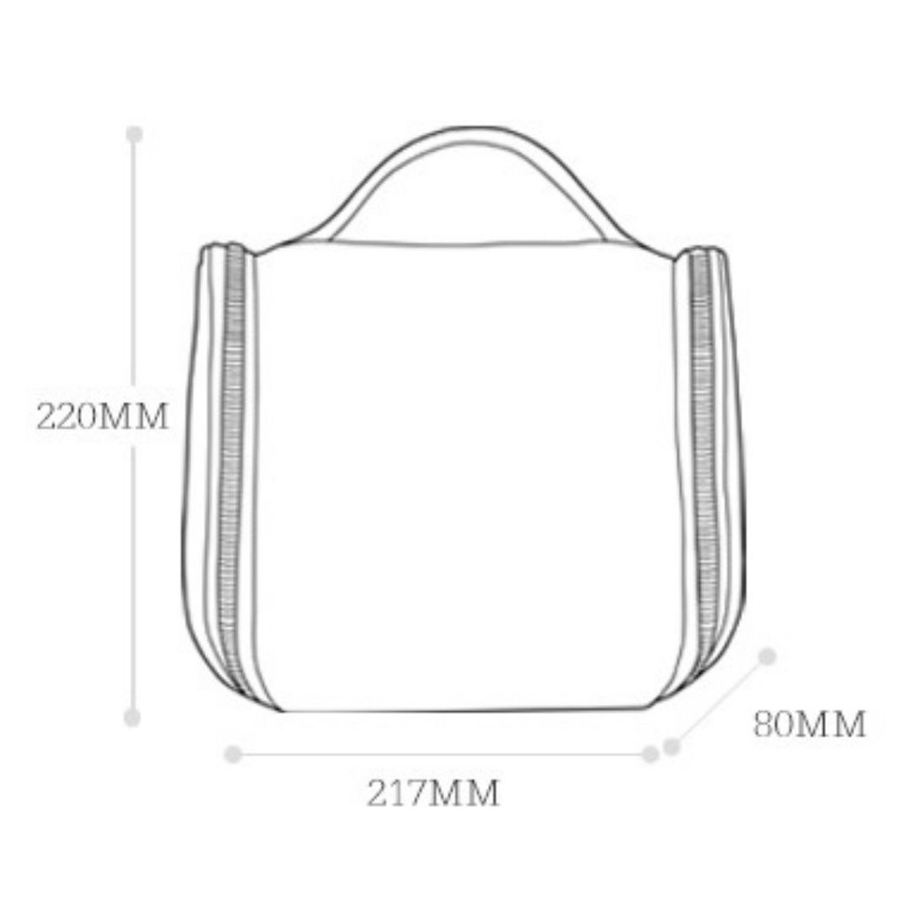 [Hãng Xiaomi Jordan&amp;Judy] Túi đựng mỹ phẩm đồ du lịch đa năng size to