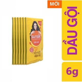 🌸🌸Combo 10 dây Dâù Gội Sunsilk Mềm Mượt dây 6g (12 gói )