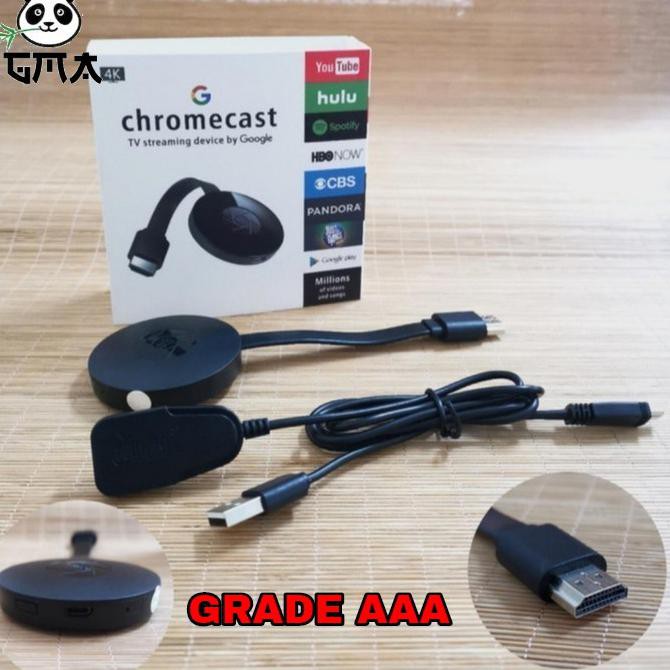 Thiết Bị Kết Nối Wifi Tv Chromecast Google 4k G2 Hdmi Anycast Ezcast